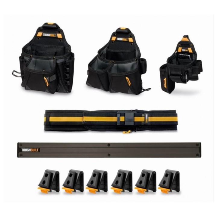 TOUGHBUILT ZESTAW NARZĘDZIOWY 11-ELEMENTOWY TB-CT-153-11