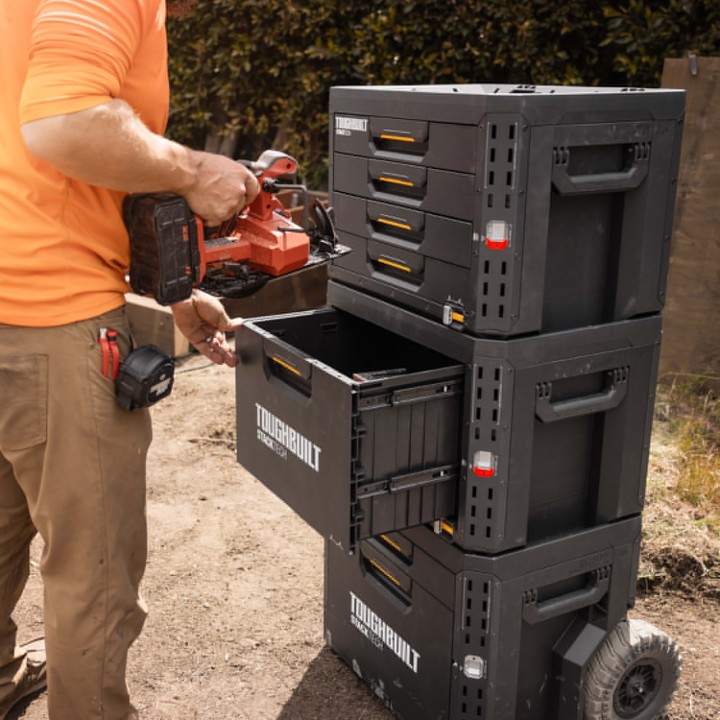 TOUGHBUILT Zamykana skrzynka z 1 szufladą StackTech TB-B1-D-71-BEA