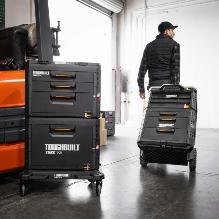 TOUGHBUILT Zamykana skrzynka z 1 szufladą StackTech TB-B1-D-71-BEA