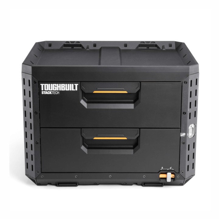 TOUGHBUILT Zamykana skrzynka z 2 szufladami StackTech TB-B1-D-72-BEA