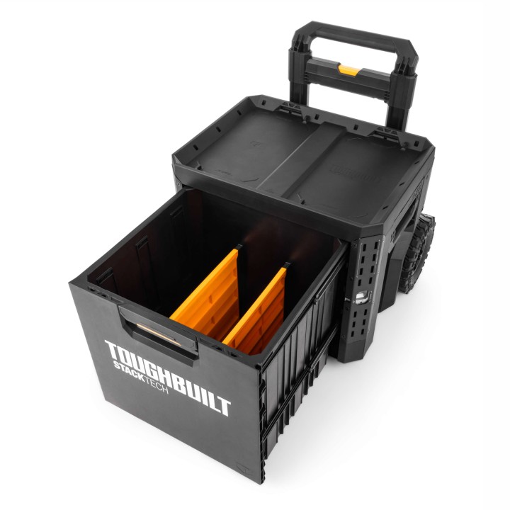 TOUGHBUILT Zamykana skrzynka na kółkach z 1 szufladą StackTech TB-B1-D-R91-BEA
