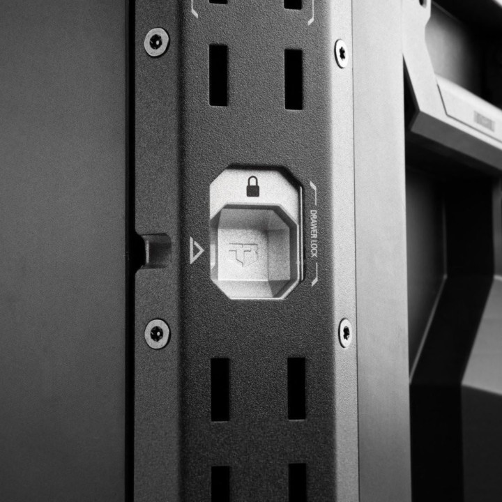 TOUGHBUILT Zamykana skrzynka z 3 szufladami StackTech TB-B1-D-73-BEA