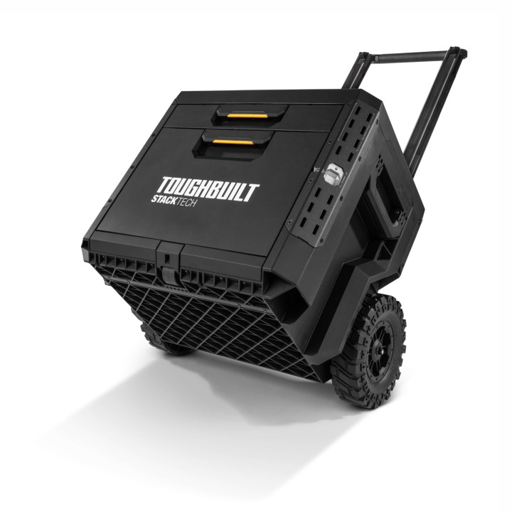TOUGHBUILT Zamykana skrzynka na kółkach z 2 szufladami StackTech TB-B1-D-R92