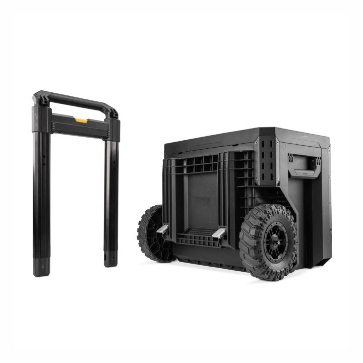 TOUGHBUILT Zamykana skrzynka na kółkach z 2 szufladami StackTech TB-B1-D-R92