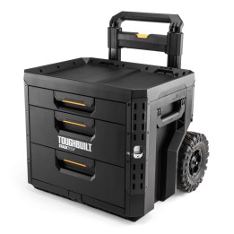 TOUGHBUILT Zamykana skrzynka na kółkach z 3 szufladami StackTech TB-B1-D-R93-BEA