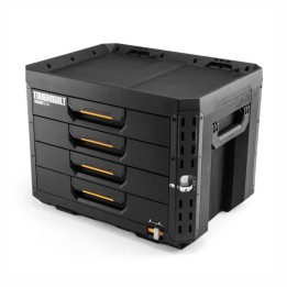 TOUGHBUILT Zamykana skrzynka z 4 szufladami StackTech TB-B1-D-74-BEA