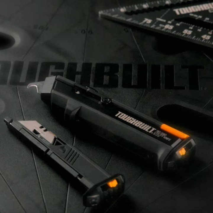 TOUGHBUILT Nóż techniczny wielofunkcyjny wysuwany TB-H4S2-03, EAN 1210001301276