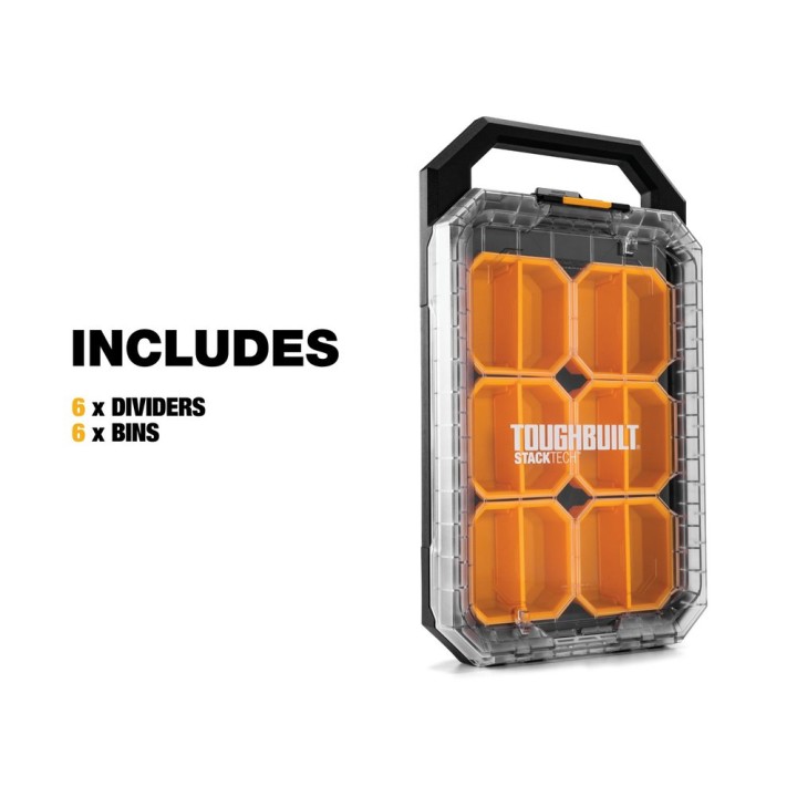 TOUGHBUILT Organizer Niskoprofilowy STACKTECH 266.7x472.4x94mm TB-B1-O-10C