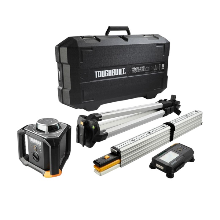 TOUGHBUILT Laser Obrotowy 360° Zasięg 150m TB-H2S4-LL-M150-R1