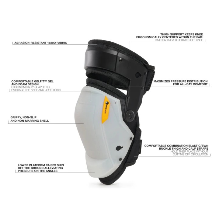 TOUGHBUILT NAKOLANNIKI ŻELOWE OCHRONNE TB-KP-G3R-BEA